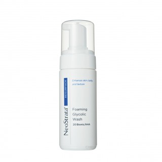 Foaming glycolic wash