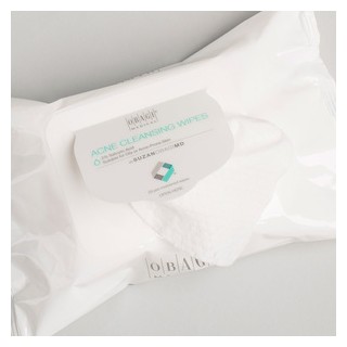 Acne cleansing wipes